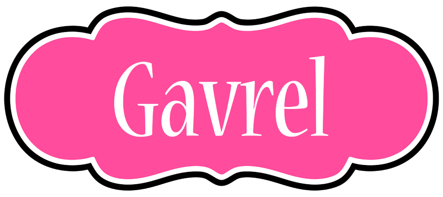 Gavrel invitation logo