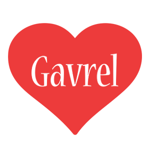 Gavrel love logo