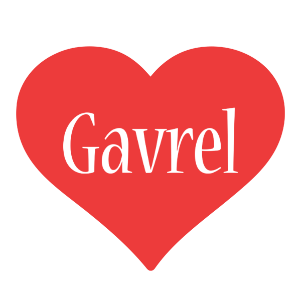 Gavrel love logo