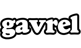 Gavrel panda logo