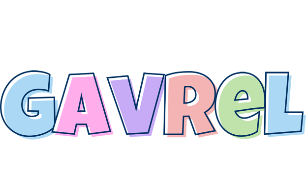 Gavrel pastel logo