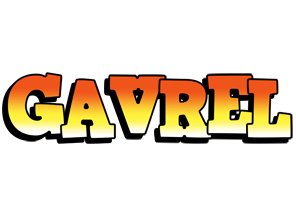 Gavrel sunset logo