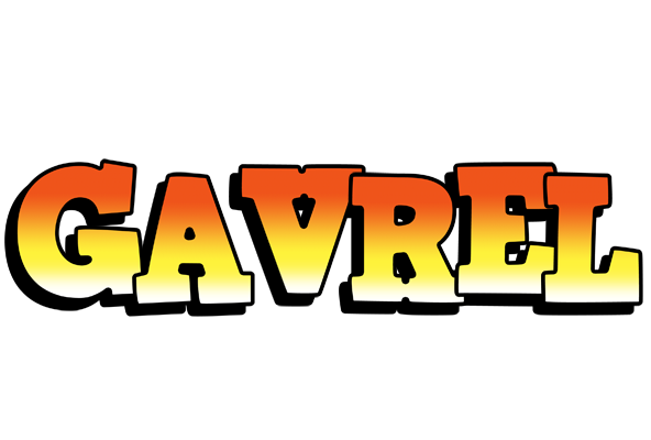 Gavrel sunset logo