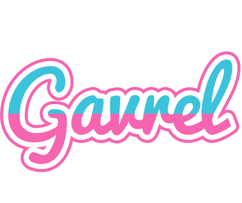 Gavrel woman logo