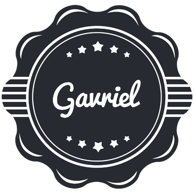 Gavriel badge logo