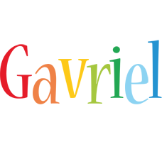 Gavriel birthday logo