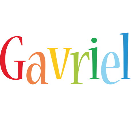 Gavriel birthday logo