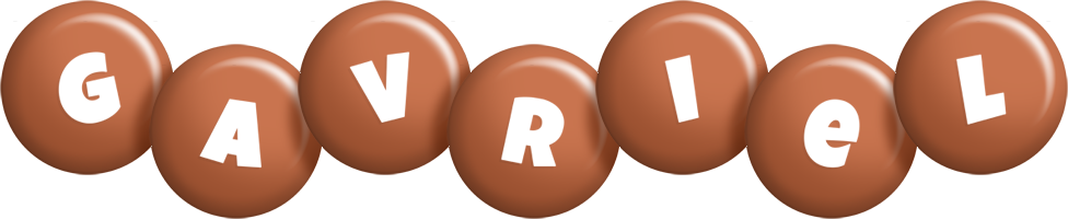 Gavriel candy-brown logo