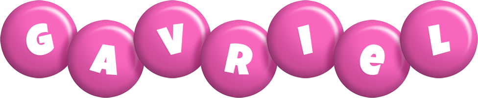 Gavriel candy-pink logo