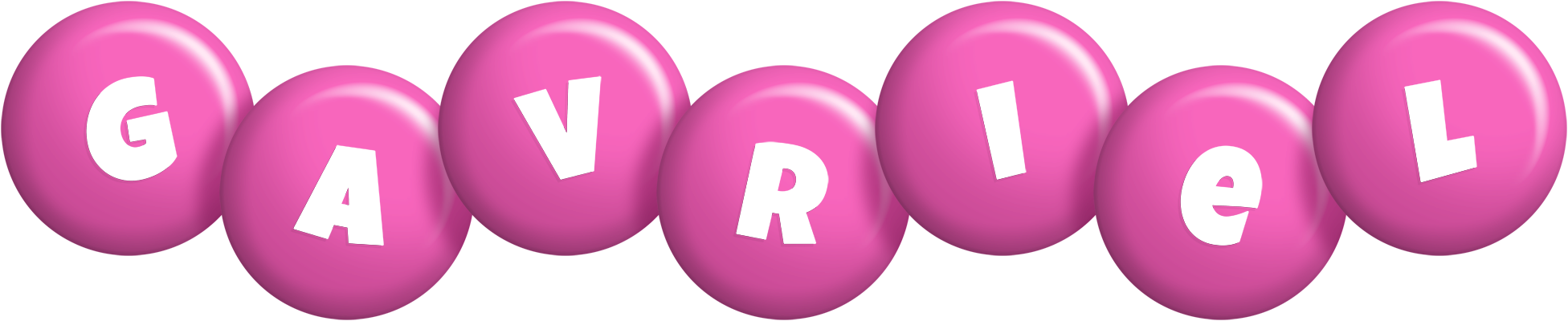 Gavriel candy-pink logo
