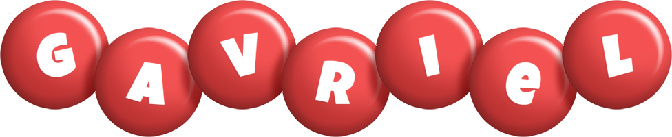 Gavriel candy-red logo