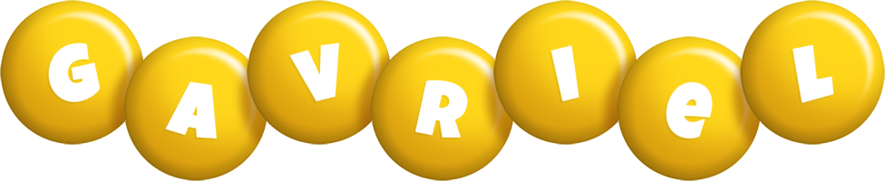 Gavriel candy-yellow logo