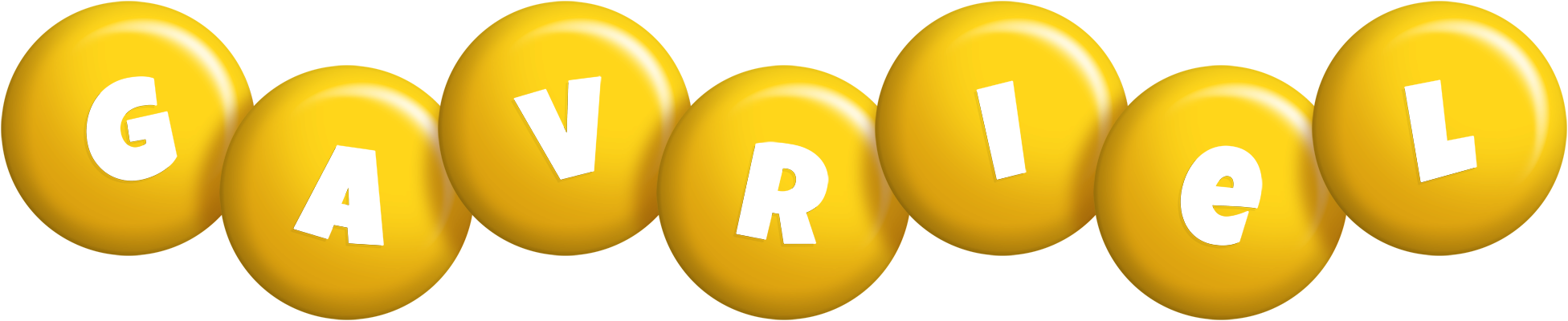 Gavriel candy-yellow logo