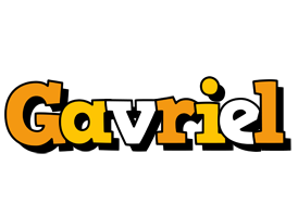 Gavriel cartoon logo