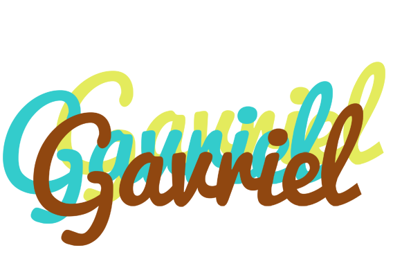 Gavriel cupcake logo