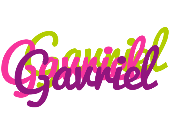 Gavriel flowers logo