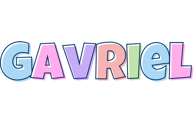 Gavriel pastel logo