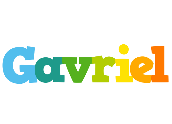 Gavriel rainbows logo