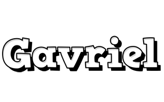 Gavriel snowing logo