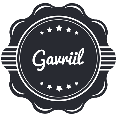Gavriil badge logo