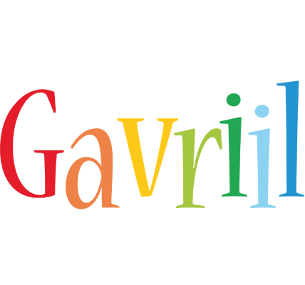 Gavriil birthday logo