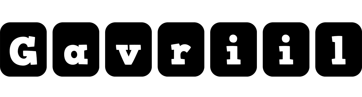 Gavriil box logo
