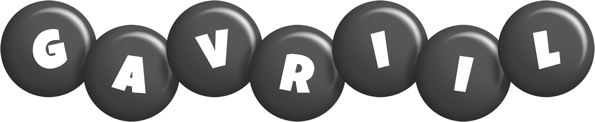Gavriil candy-black logo