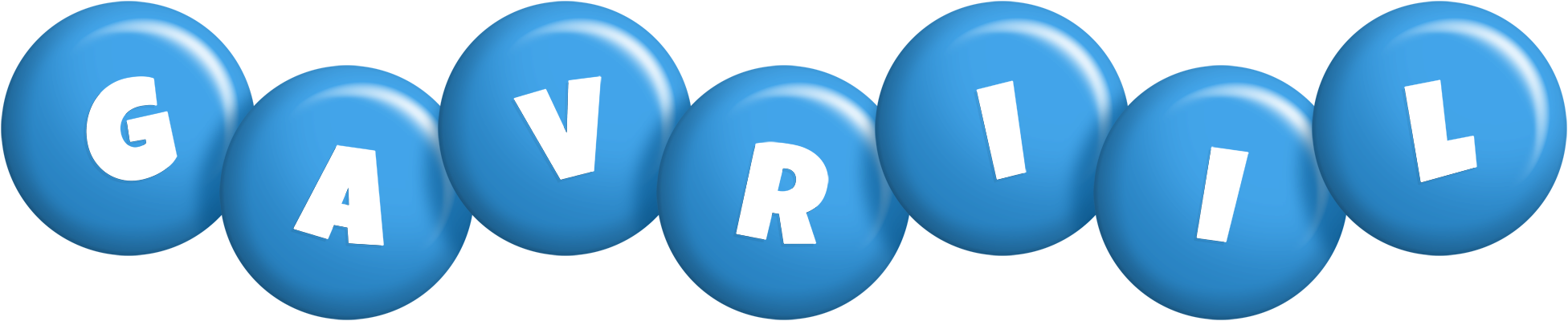 Gavriil candy-blue logo