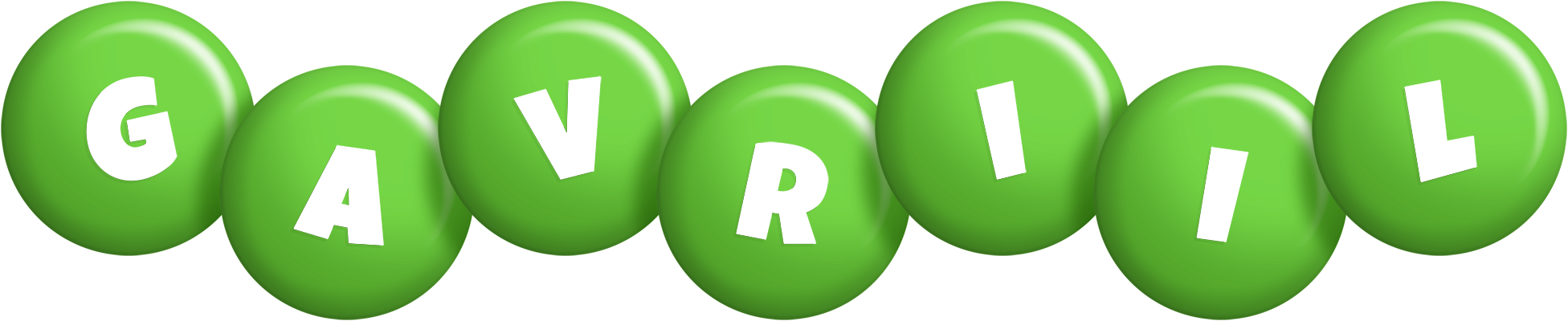 Gavriil candy-green logo
