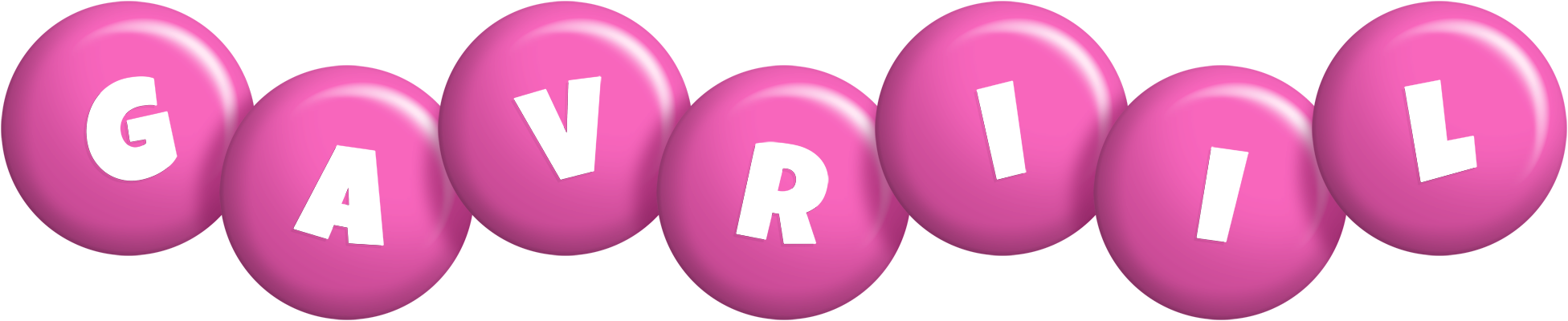 Gavriil candy-pink logo