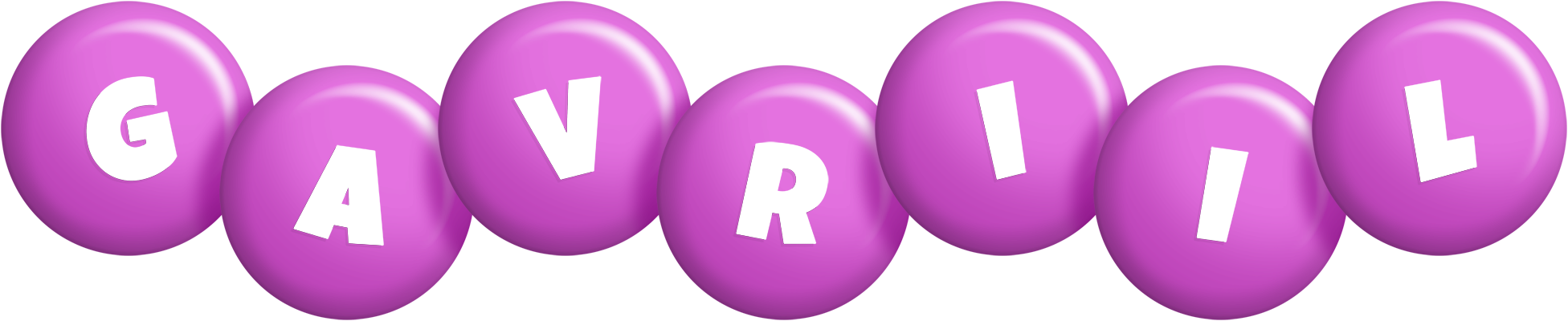 Gavriil candy-purple logo