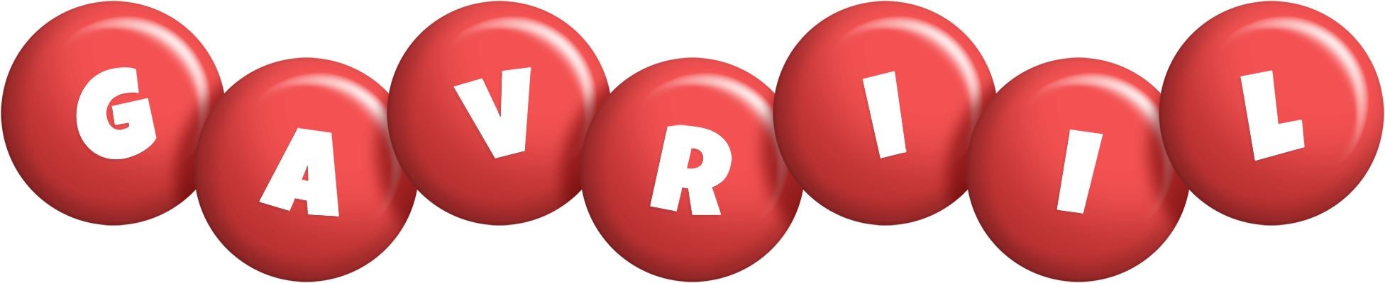 Gavriil candy-red logo