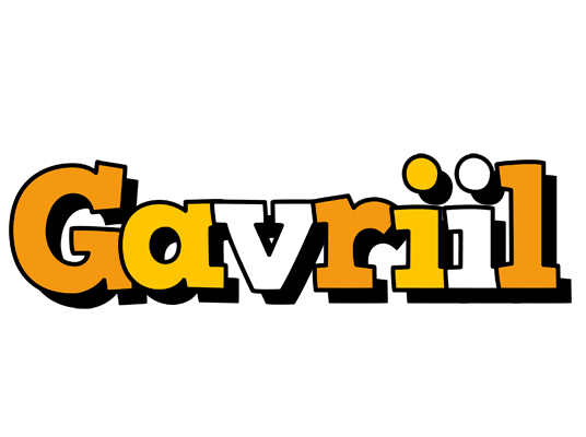 Gavriil cartoon logo
