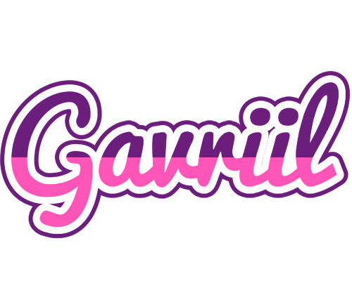 Gavriil cheerful logo