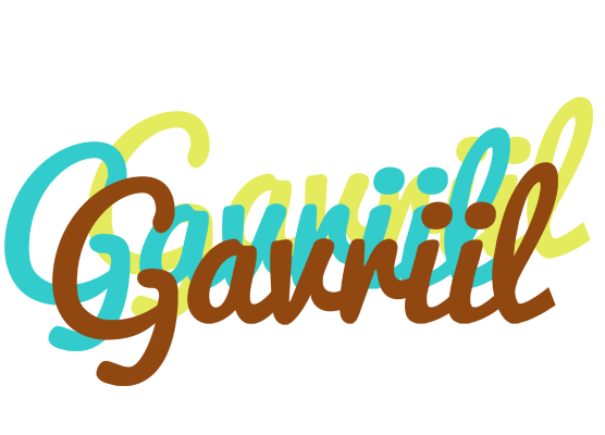 Gavriil cupcake logo
