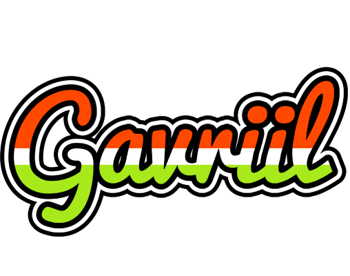 Gavriil exotic logo