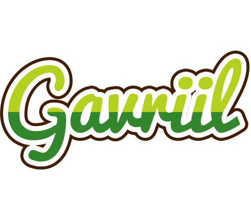 Gavriil golfing logo
