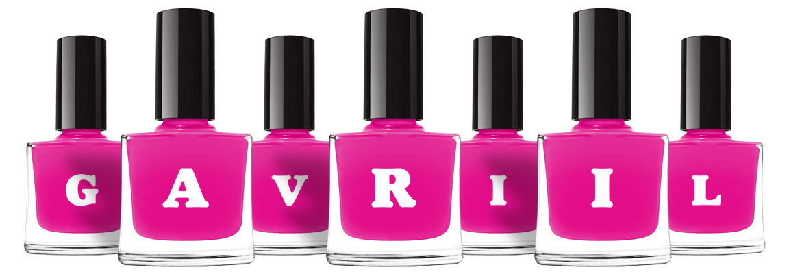 Gavriil nails logo