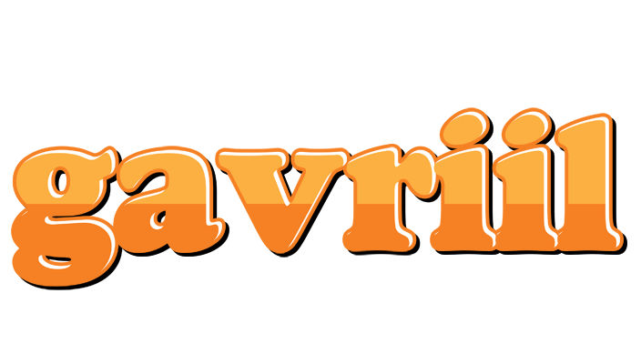 Gavriil orange logo