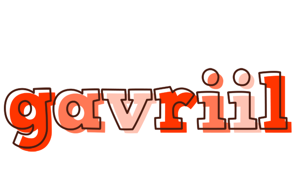 Gavriil paint logo