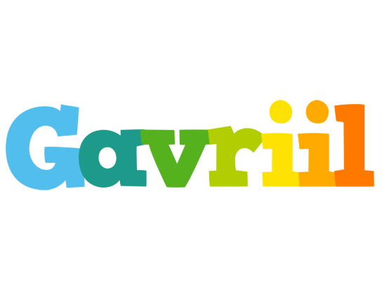 Gavriil rainbows logo