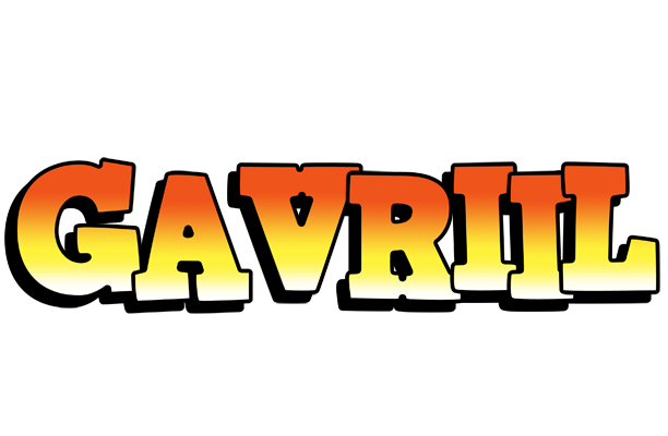 Gavriil sunset logo