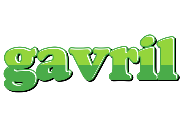 Gavril apple logo