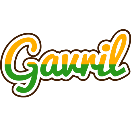 Gavril banana logo