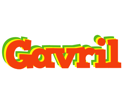 Gavril bbq logo