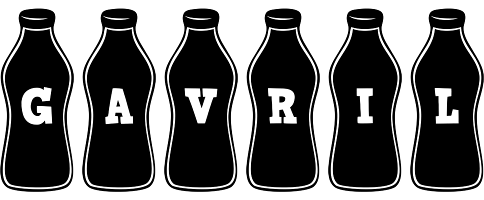 Gavril bottle logo
