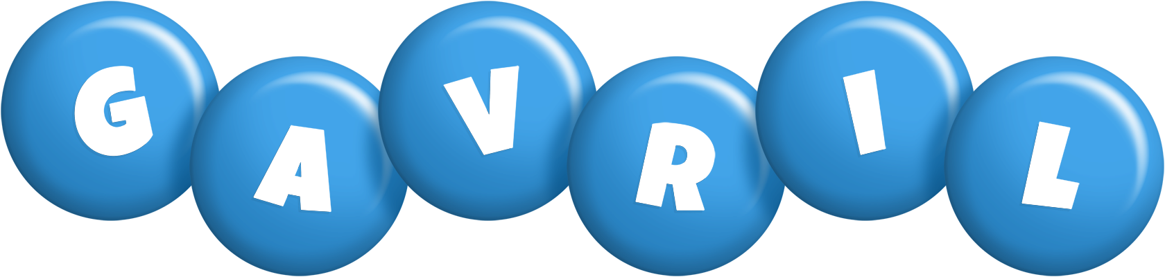 Gavril candy-blue logo