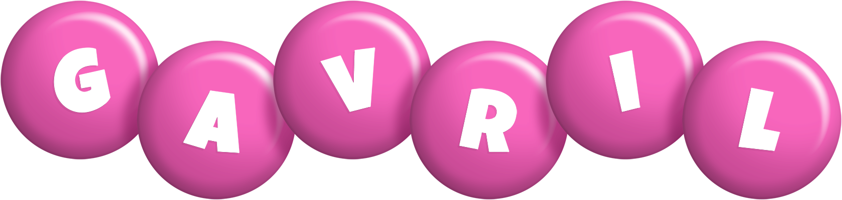 Gavril candy-pink logo