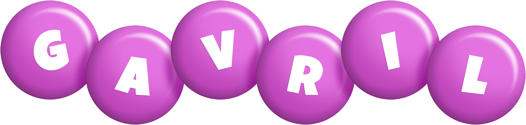 Gavril candy-purple logo