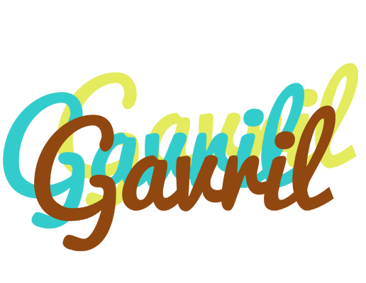 Gavril cupcake logo